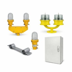 Solar-Powered Aviation Light Without Panel