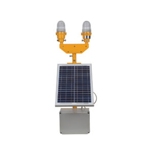 Warning Light with Solar Panel (Double Head)